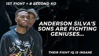 Anderson Silva's Son? 8 Second KO in First Fight...