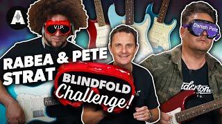 Rabea & Pete Stratocaster Blindfold Shootout!