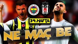 Fenerbahçe - Beşiktaş Maç Özeti | Trendyol Süper Lig 34. Hafta // #FBvBJK