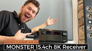 MONSTER Denon 15.4CH AVR-A1H 8K Flagship Home Theater Receiver