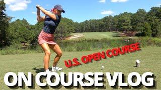 (GOLF) FULL 9-HOLE VLOG AT PINE NEEDLES! SHOT BY SHOT!!