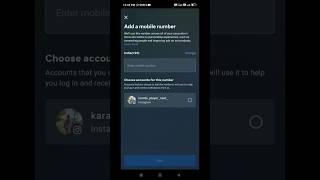 instagram me number kaise change kare 2023 #shortsfeed #instagram