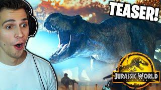 Jurassic World Dominion Official Teaser Prologue REACTION!!!