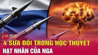 Bản tin thế giới mới nhất 21/11: Học thuyết hạt nhân mới sửa đổi của Nga có gì đáng chú ý? Tin24h