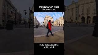 Insta360 X4 tutorial: How to make a follow shot