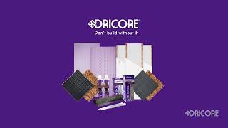 DRICORE: trusted by basement contractors and homeowners alike