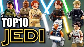 Top 10 LEGO Star Wars Jedi Minifigures EVER MADE 1999-2021