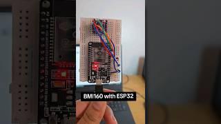 Measuring Acceleration using BMI160 & ESP32 #esp32 #BMI160 #acceleration