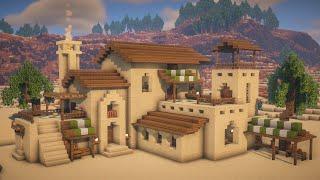 Minecraft: How To Build A Desert House Tutorial