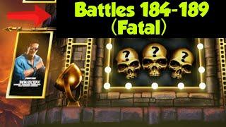 I am going through battles 189-189 of Action movie tower (FATAL)