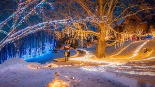 Christmas in the New England Countryside