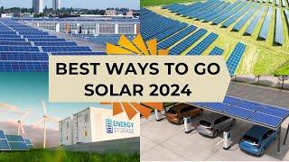 Best Solar Solutions for Business 2024 (Onsite + Offsite)