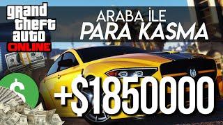 GTA 5 ONLİNE PARA KASMA !! ARABA ÇALARAK PARA KAZANIN | En Eğlenceli Hızlı ve Kolay Yöntem