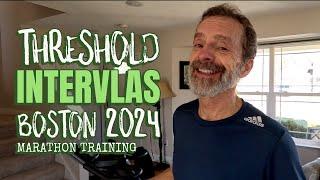 Boston Marathon 2024 | Threshold | Marathon Training with Garmin