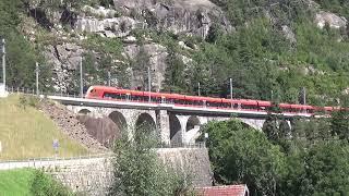 Brücken der Gotthard - Bahn von Intschi bis Göschenen Teil 2 / Video Nr. 76