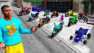 COLECIONANDO MOTOS DO SIMEON NO GTA 5