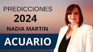 ¿QUE ME PASARÁ EN 2024? PREDICCIONES SIGNO DE ACUARIO | NADIA MARTIN