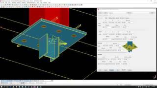 Tekla Create & edit custom component Base Column