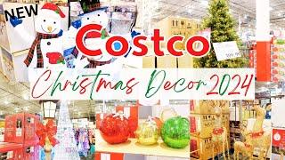 CHRISTMAS 2024 AT COSTCO | CHRISTMAS DECORATIONS 2024 SHOP WITH ME