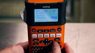 Brother PT-E300 Handheld Industrial Labeler