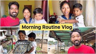 ஜஸ்விதாக்கு Car மேல தான் ரொம்ப ஆசை | Morning Routine Vlog | Sangeetha Vinoth | #tamilvlog