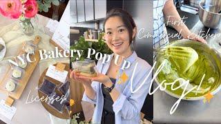 My FIRST Micro Bakery Pop-Up in NYC & Commercial Kitchen!