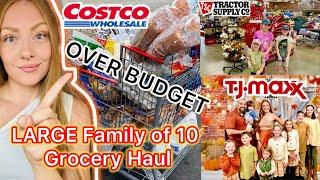 *New* LARGE Family Costco Grocery Haul / SHOP With Me!!