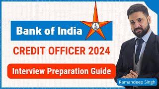 Bank of India Credit Officer 2024: Interview Preparation Guide