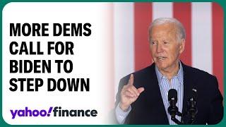 17 Democratic leaders call for Biden to step down