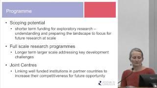 Delivery Partner: Research Councils UK (Sophie Laurie)