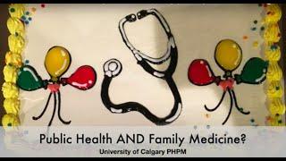 Public Health & Preventive Medicine-Family Medicine Residency - UCalgary Cumming School of Medicine