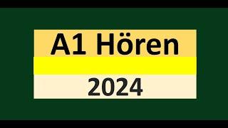 Start Deutsch A1 Hören Modelltest 2024 mit Lösungen am Ende || Sample Paper || Vid - 196