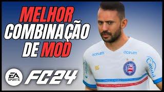 A COMBINAÇÃO DE MOD PERFEITA PARA JOGAR MODO CARREIRA NO EA FC 24