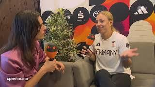 Andrea Petkovic interviewt Angelique Kerber