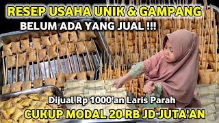 RESEP USAHA UNIK BELUM ADA YANG JUAL !! Cukup Modal Awal 20 RB Hasil Jutaan || Ide Bisnis Terbaru