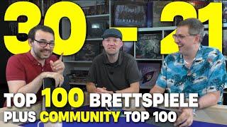  Plätze 30 - 21 • Die Top 100 Brettspiele aller Zeiten von Ben, Flo & der Community