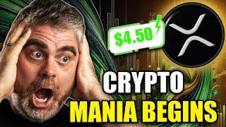 All In On XRP Here! ($4.50 Breakout Sparks Crypto Mania)