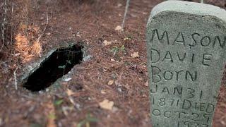 OPEN GRAVE and LOST GRAVES FOUND! Geneva, Georgia African American Cemetery