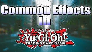 Common Card Effects In Yugioh @KushiKush