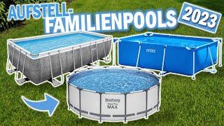 Diese 3 FAMILIEN AUFSTELLPOOLS solltest du 2024 kaufen!