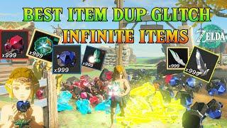 NEW SUPER FAST and EASY ITEM DUPLICATION GLITCH !! (Works on all versions!) | Tears of the Kingdom