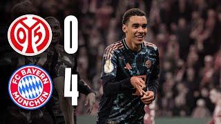 Musiala hat-trick takes us to next round | Mainz 05 vs. FC Bayern 0-4 | DFB-Pokal Highlights