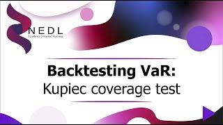 Backtesting VaR: Kupiec coverage test (Excel)