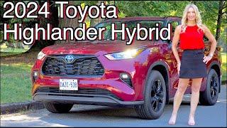 2024 Toyota Highlander Hybrid review // This or Grand Highlander?