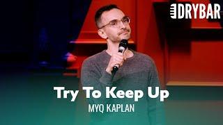 The Fastest Talking Comedian You've Ever Heard. Myq Kaplan