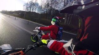 Supermoto Santa Rideout 2016 ft. Backpackwheelieboyz