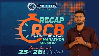 Rapid Current Affairs Booster (26.05.2024) | UPSC Prelims | KAS Prelims | #india4ias #news