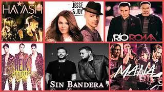 Jessy y Joy, Sin Bandera, Reik, Camila, Mana, Rio Roma -  MIX EXITOS Romantic