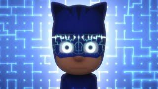 Catboy VS. Robo-Cat | Animation for Kids | PJ Masks Videos