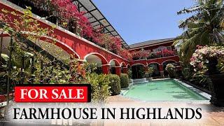 TUSCAN VILLA IN HIGHLANDS | The house, inspired by Tuscan architecture  HOUSE TOUR B23  | FOR SALE